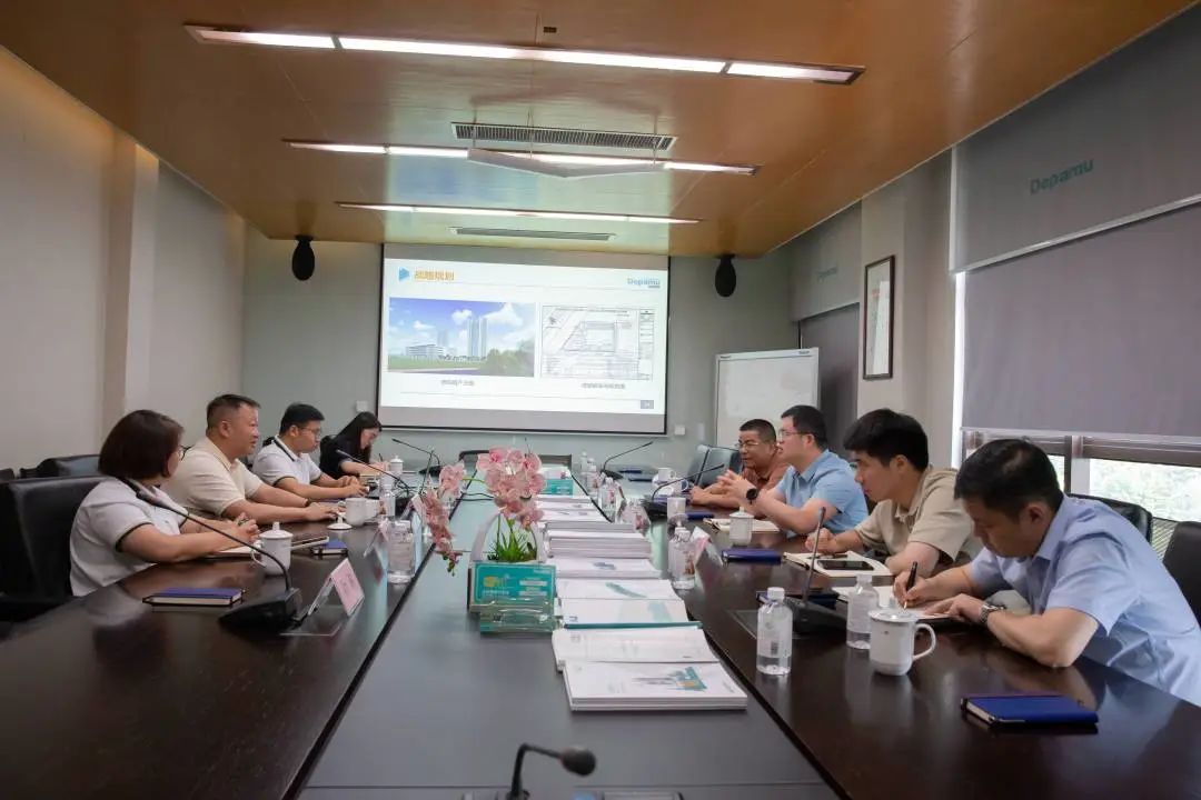 共話發展 | 歡迎錢塘區政府領導蒞臨德帕姆泵業考察指導